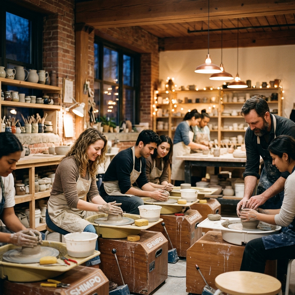 Pottery courses studio